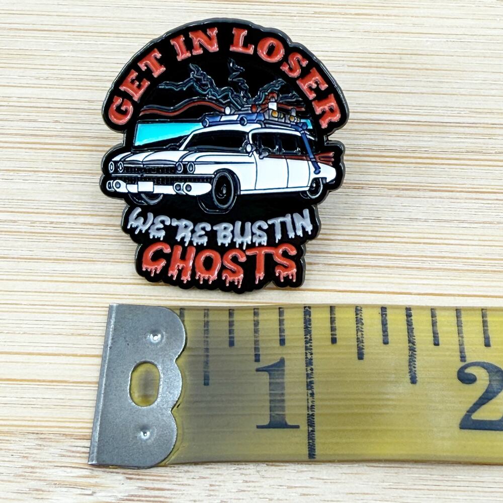 Funny Ghostbuster Enamel Pin - Picture 4 of 4